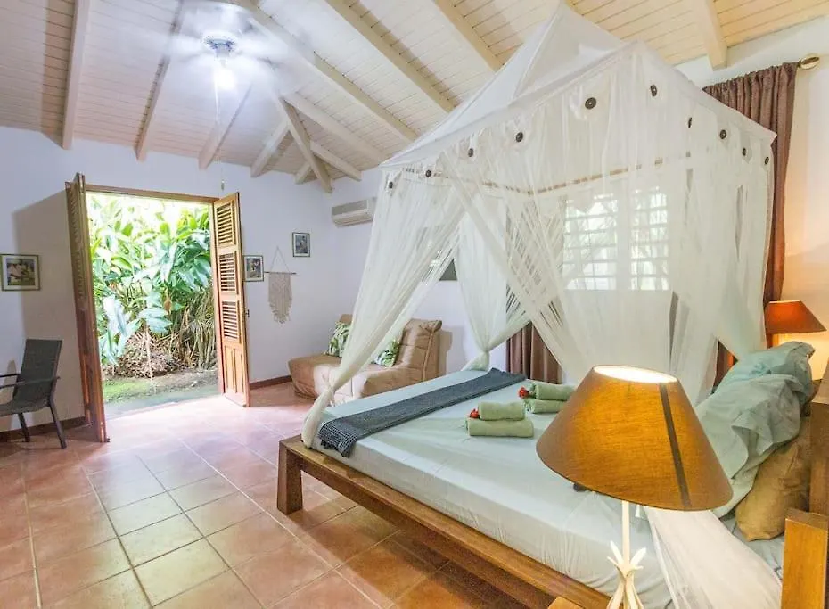 Villa Jasmine, Large Vue Mer, Sans Vis A Vis Deshaies