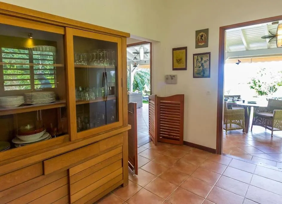 Villa Jasmine, Large Vue Mer, Sans Vis A Vis Deshaies