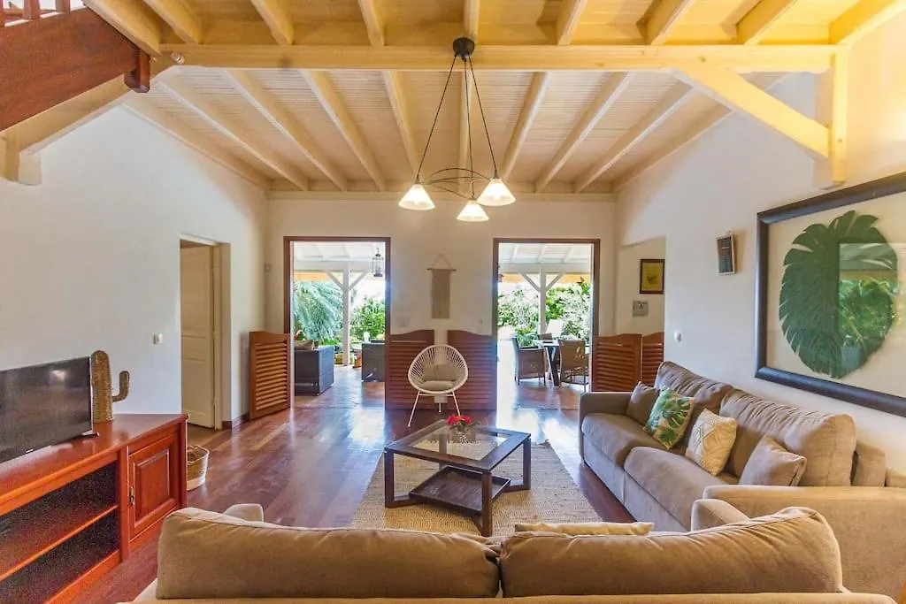 Villa Jasmine, Large Vue Mer, Sans Vis A Vis Deshaies