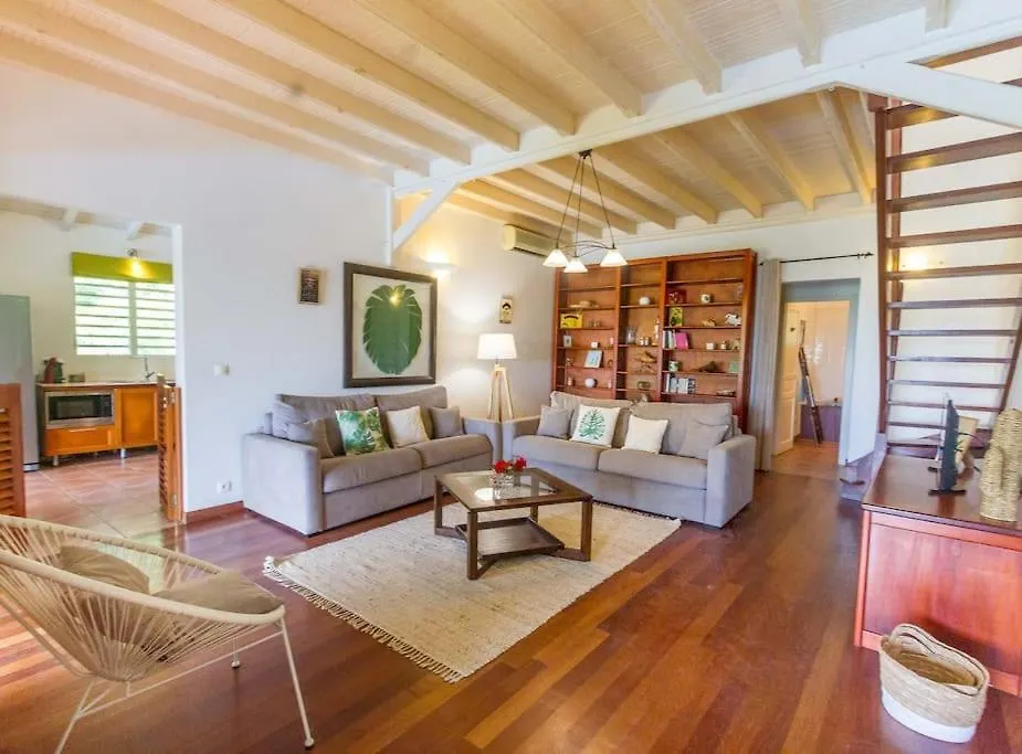 Villa Jasmine, Large Vue Mer, Sans Vis A Vis Deshaies 0*,
